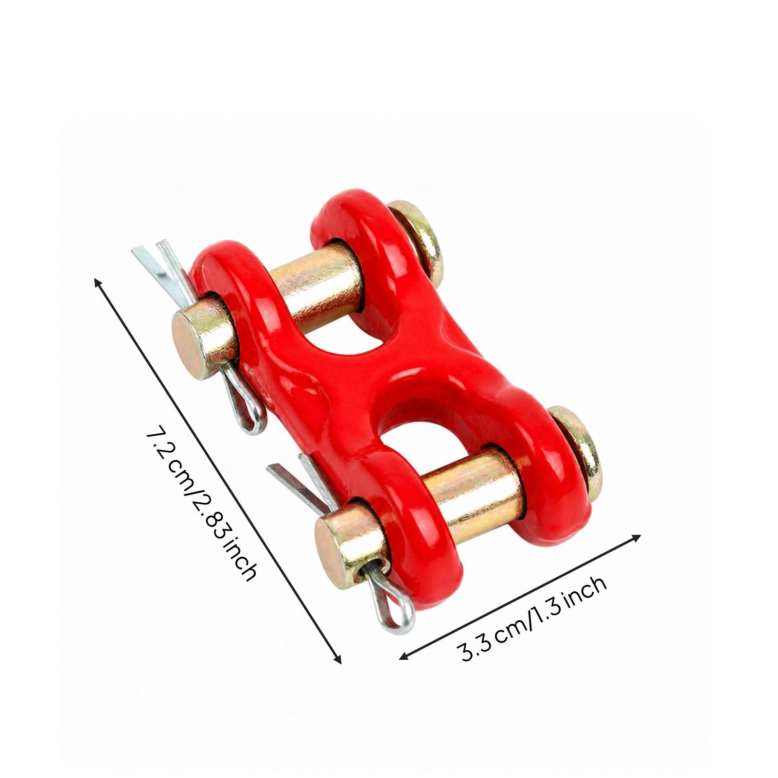 Steel Chain - Alloy Steel Red Coated Chain Connector