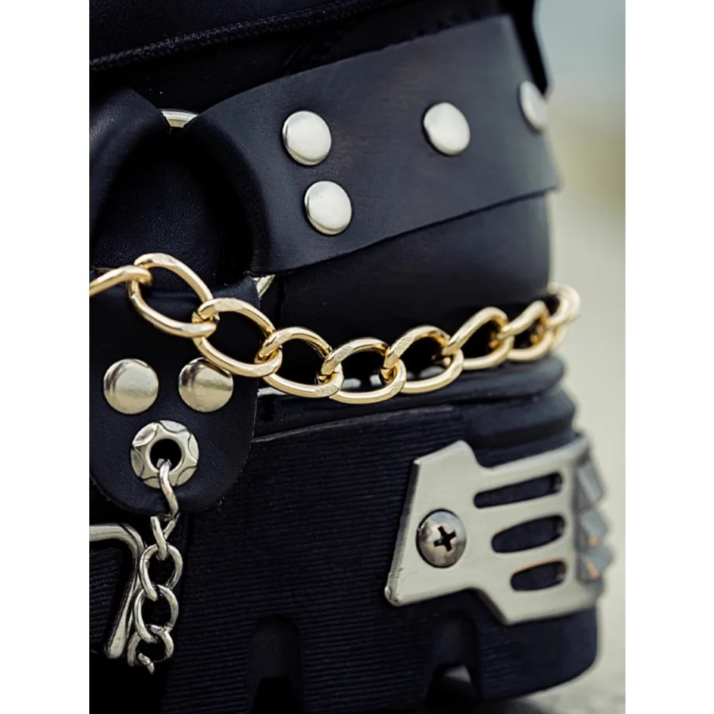 Men's Fashion Genuine Leather  - Motorcycle Chain review and price
