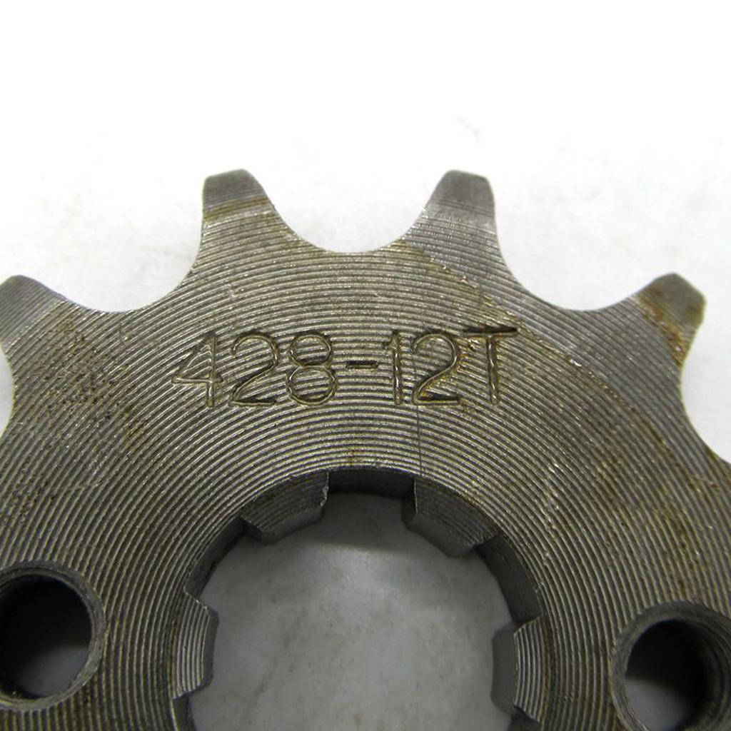 Steel 12T Rear Sprocket Cog fo - 428 Chain review and price