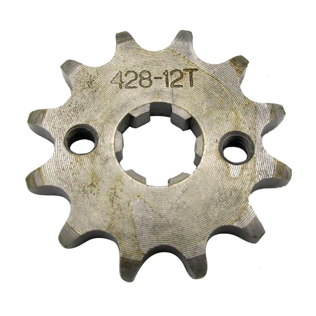 Steel 12T Rear Sprocket Cog fo - 428 Chain review and price