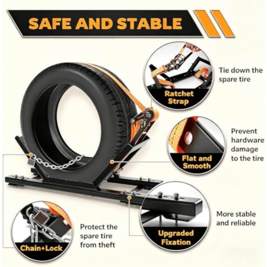 Heavy Duty Semi Truck Spare Ti - Steel Chain review and price