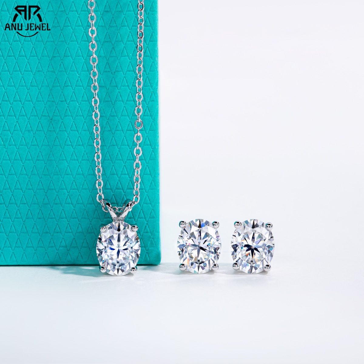 AnuJewel 2-5ct Oval Moissanite - Ansi Chain review and price