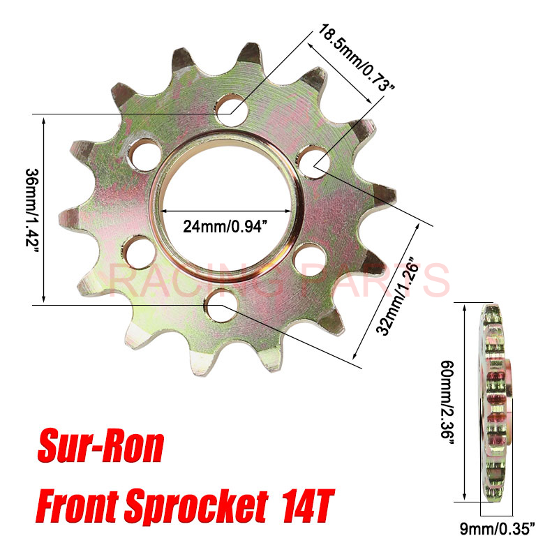 Motorcycle Accessory 14T Front - Xcm Chain review and price