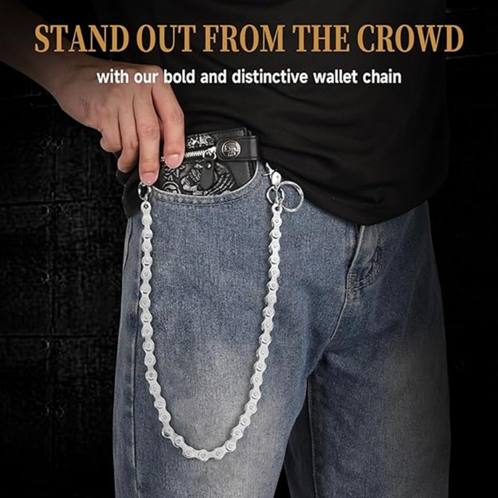 Hip Hop Style Silver Waist Cha - Bicycle Chain review and price