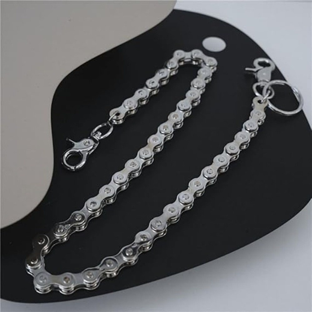 Hip Hop Style Silver Waist Cha - Bicycle Chain review and price
